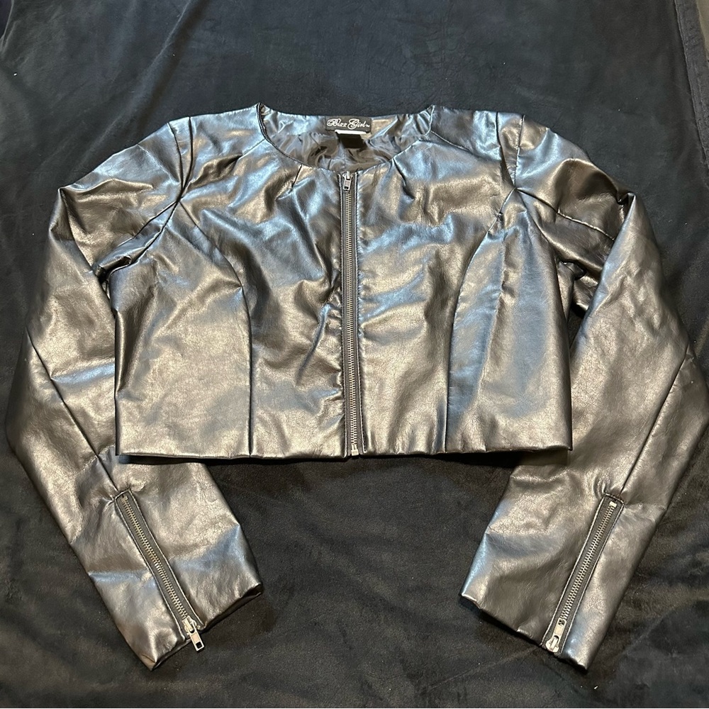 Black Rivet Women's jacket - Picture 3 of 5